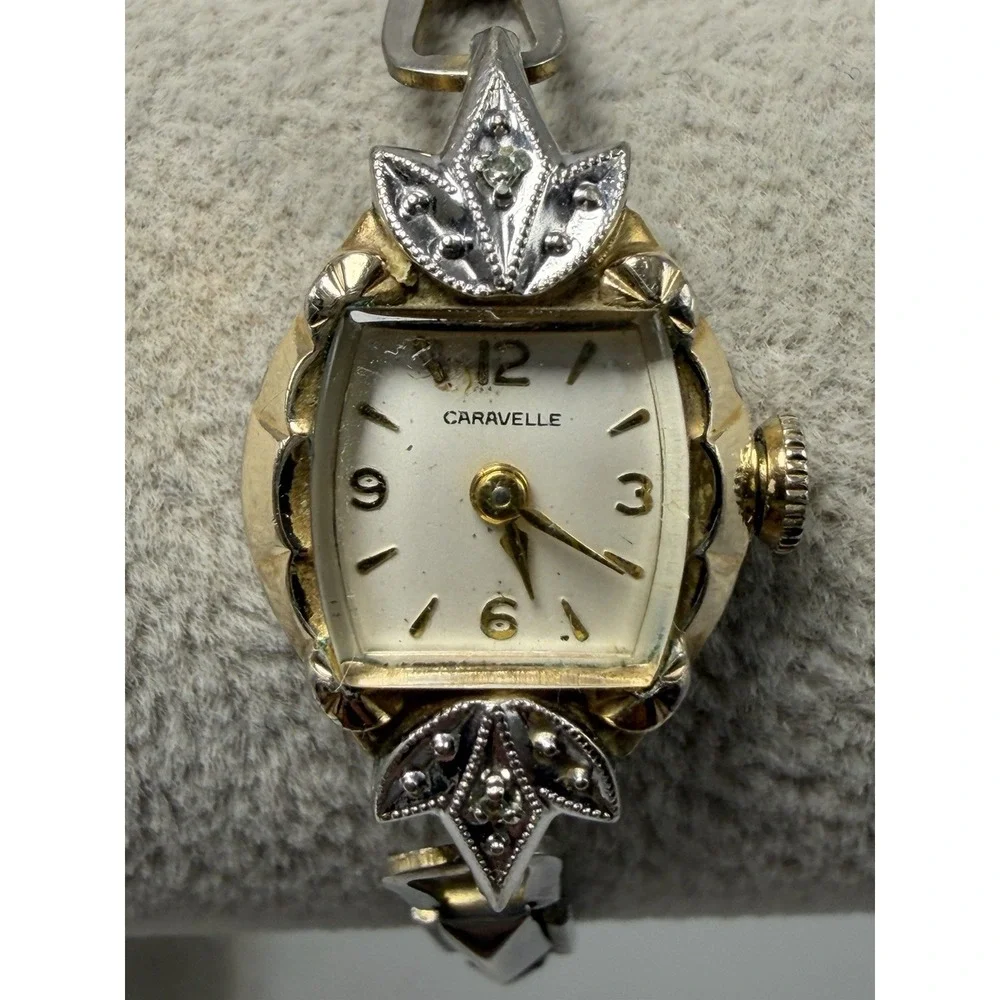 Caravelle 1966 Manual Wind Ladies Works Watch 14MM 5.5